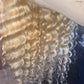 613 Frontal Wig Curly 13X4 T Lace Lace Front Human Hair Wigs Transparent Preplucked Remy 180%