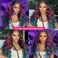 Loose Deep Wave 13x6 HD Transparent HD Virgin Wig 180%  Pre plucked 8-26inches