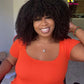 Afro Kinky Curly Wig With Bangs Full Machine Made Scalp Top 200% Density Virgin Brazilian Short