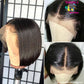 Bob 13X4 Transparent Lace Wigs 150% Brazilian Straight Remy Human Hair Type 200168148