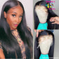 Transparent 13X4 Lace Wig 180% Straight Lace Front Human Hair Wigs Brazilian 200168148